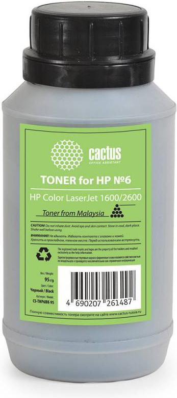 

Тонер CACTUS CS-THP6BK-95, CS-THP6BK-95