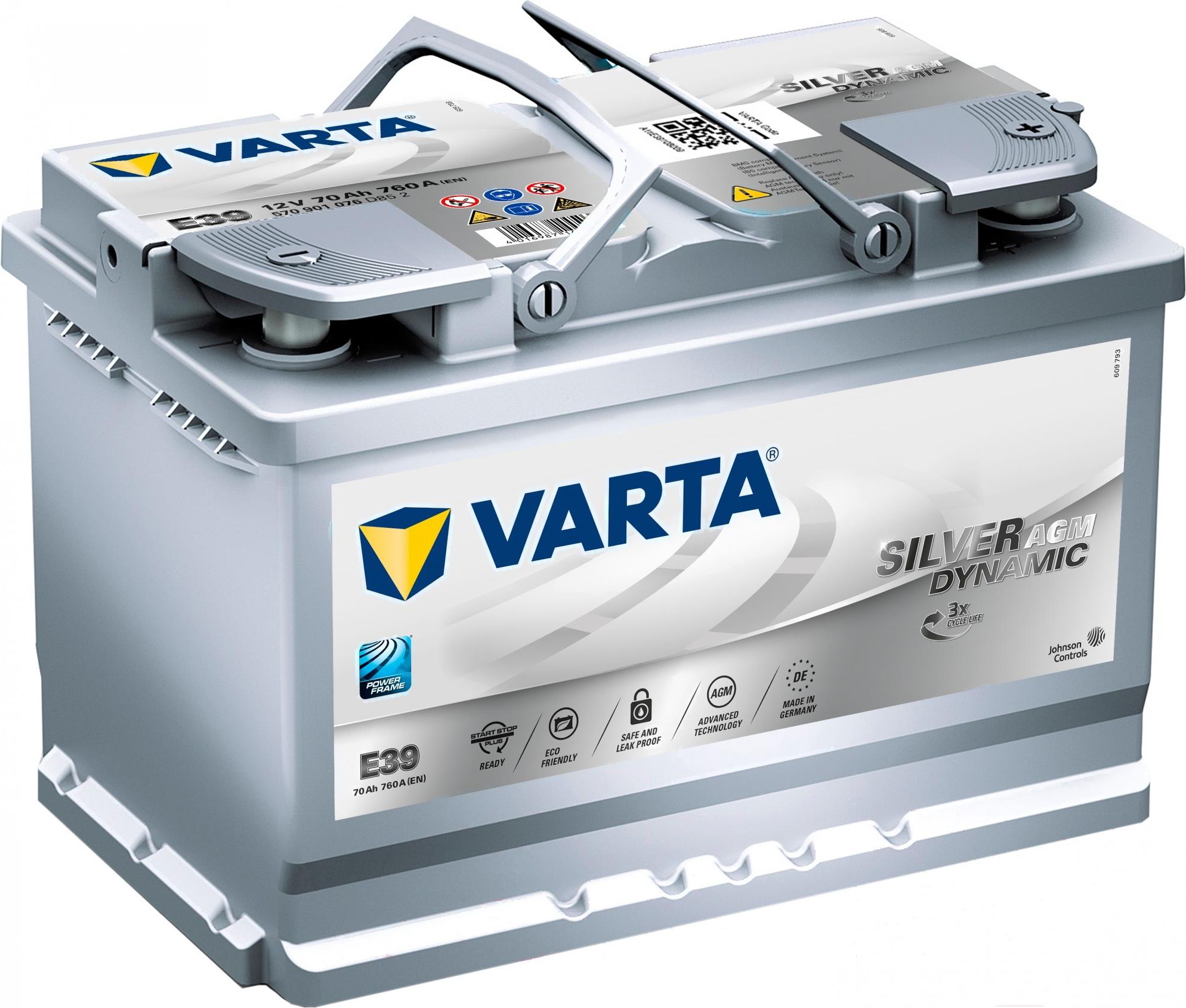 

Аккумулятор Varta Stop Plus 70 А/ч [570901076], Аккумулятор Varta Stop Plus 70 А/ч 570901076