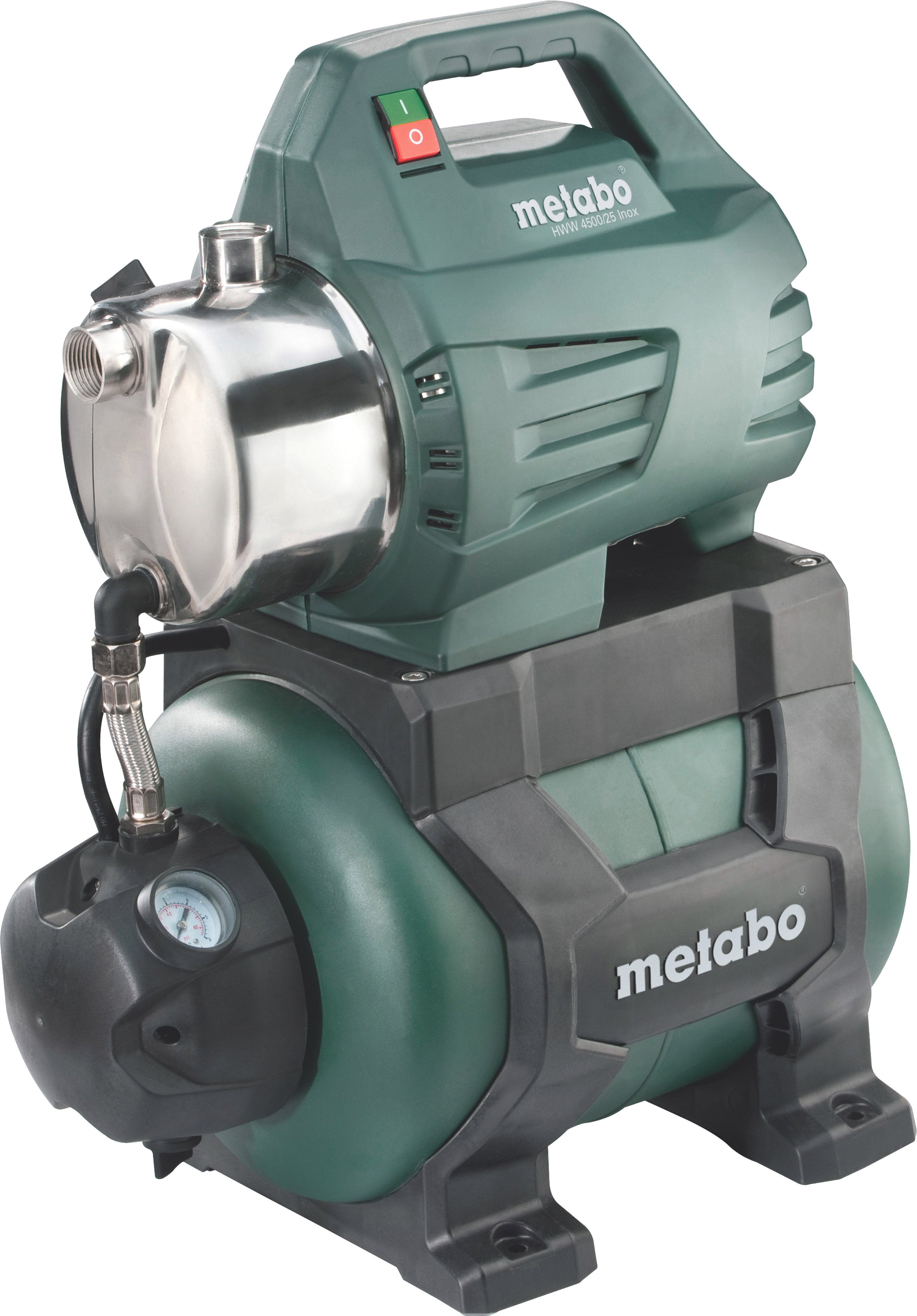 

Насос Metabo HWW 4500/25 Inox [600972000], Насосная станция Metabo HWW 4500/25 Inox Plus