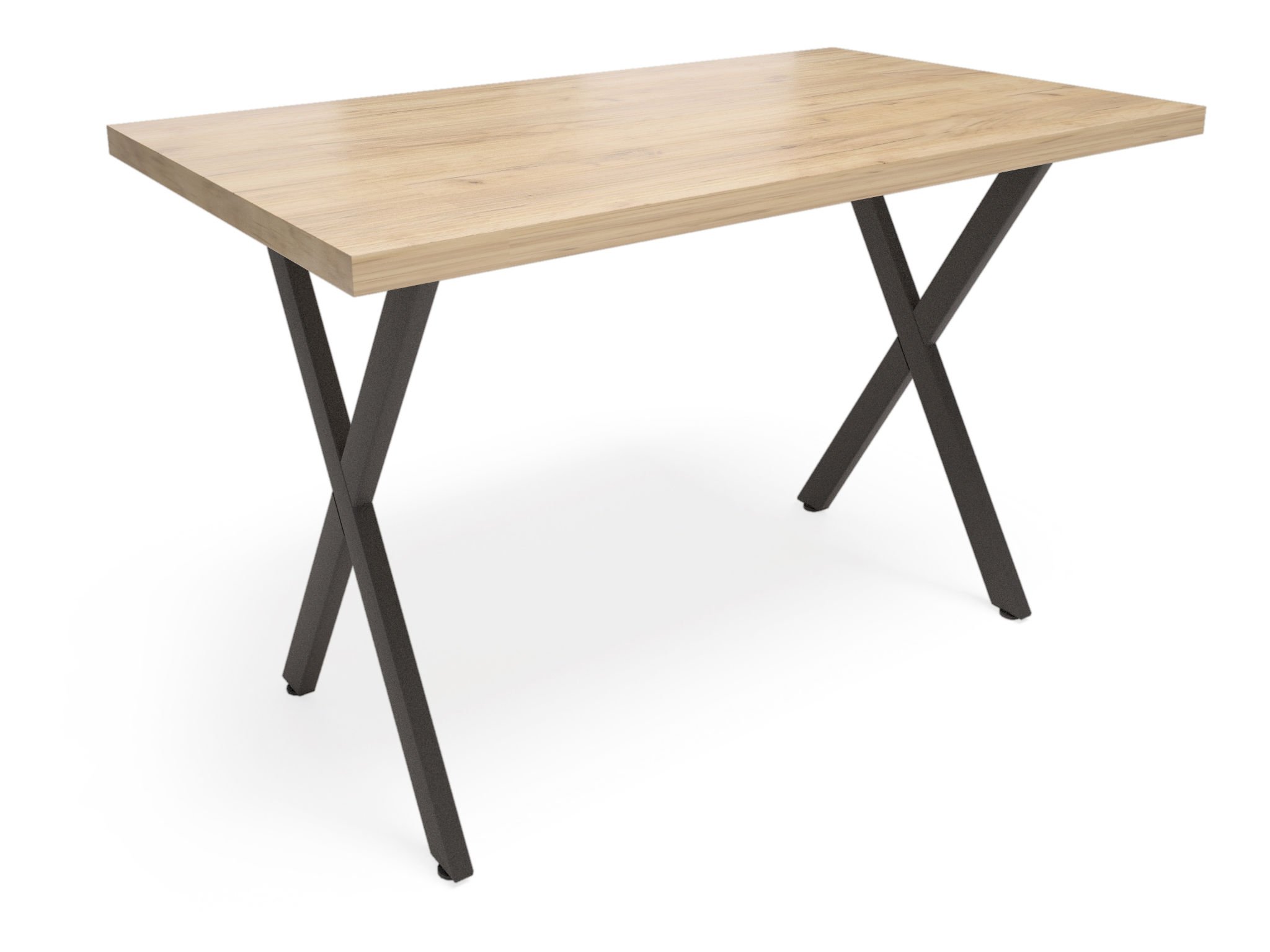 

Стол обеденный Лофт-3 130x80 Дуб Золотой, Лофт X Light 1200