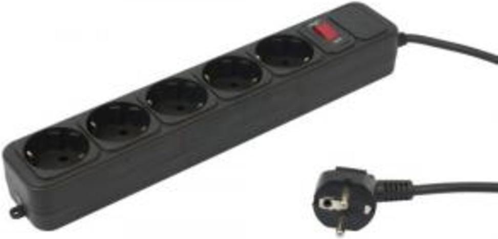 

Сетевой фильтр PC Pet AP01006-3-B, AP01006-3-BK 3м (5 розеток) (пакет ПЭ)