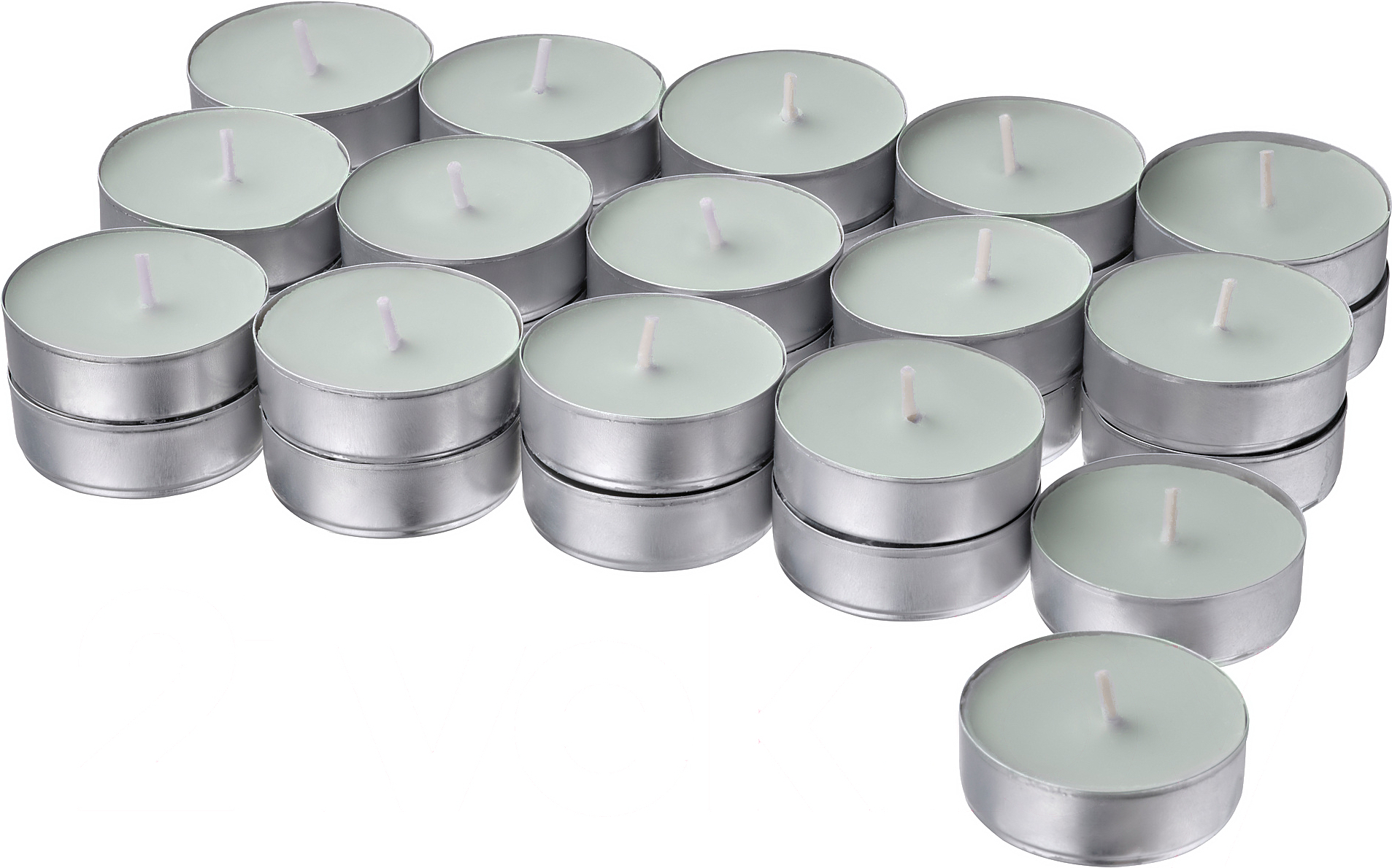 

Набор ароматических свечей Ikea Гласбьерк ваниль бледный серо-зеленый (405.336.28)