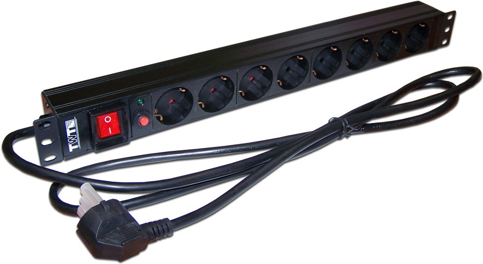 

Блок распределения питания LANMASTER TWT-PDU19-16A8P-3.0