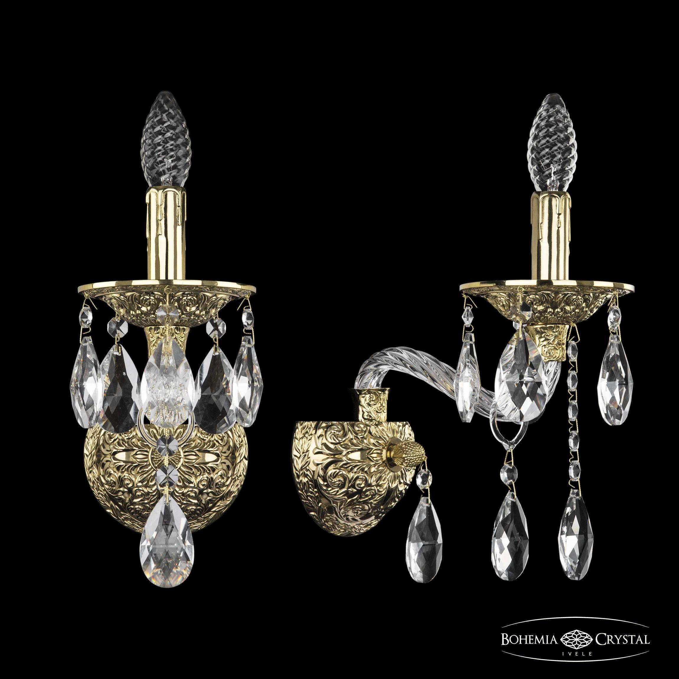 

Бра Bohemia Ivele Crystal 16113B/1/165/XL G, 16113B/1/165/XL G