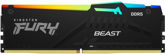 

Оперативная память Kingston FURY Beast Black RGB 16GB DDR5 6000Mhz (KF560C36BBEA-16)