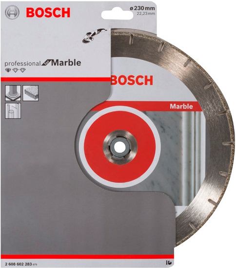 

Оснастка для электроинструмента Bosch 230х22 мм Standard for Marble (2608602283), Bosch 230х22мм Standard for Marble 2608602283