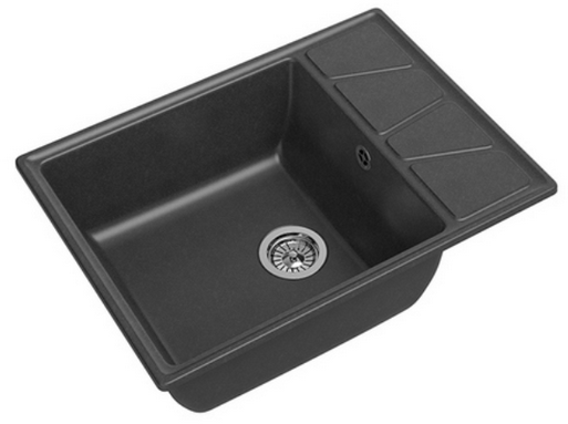 

Кухонная мойка GranFest GF-V-680L (графит)