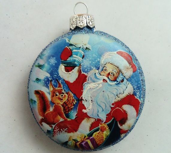 

Елочная игрушка Грай Медальон-Дед Мороз Ф-91, Медальон-Дед Мороз Ф-91