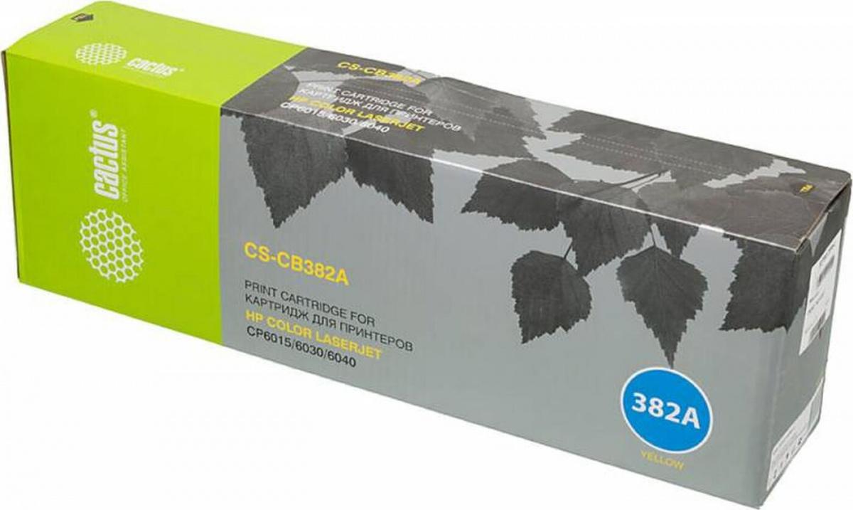 

Картридж CACTUS CS-CB382AV Yellow, CS-CB382AV