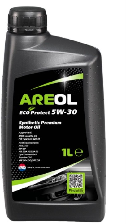 

Моторное масло Areol Eco Protect 5W30 1л [5W30AR018], Моторное масло Areol Eco Protect 5W30 1л 5W30AR018