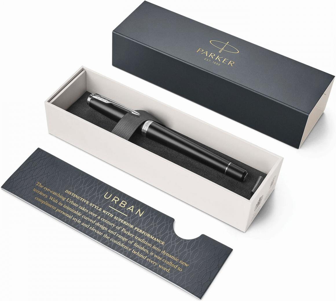 

Ручка перьевая Parker Urban Core F309 CT F сталь нержавеющая коробка Muted Black [1931592], Ручка перьевая Parker Urban Core F309 CT F сталь нержавеющая коробка 1931592 Muted Black