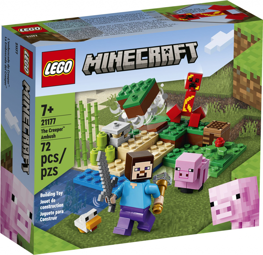 

Конструктор Lego Minecraft Засада Крипера (21177)