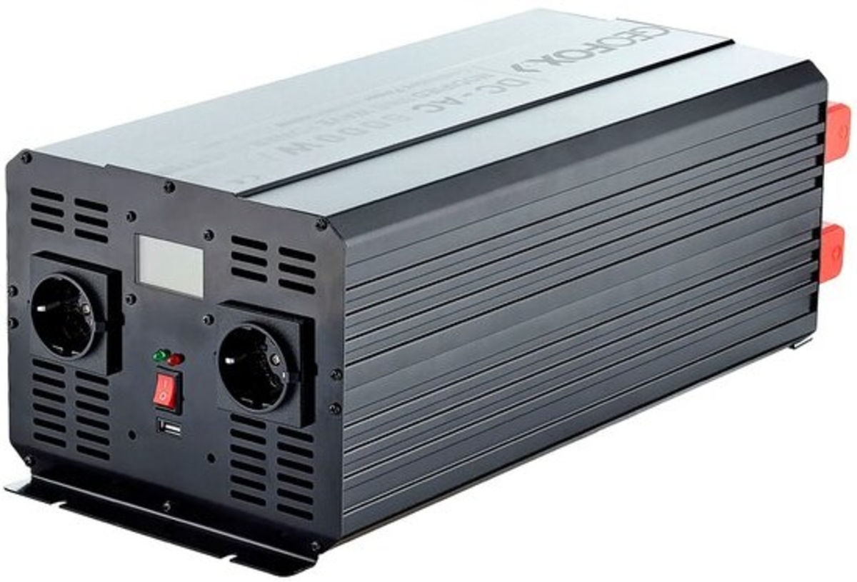 

Автомобильный инвертор GEOFOX MD 6000W/24v