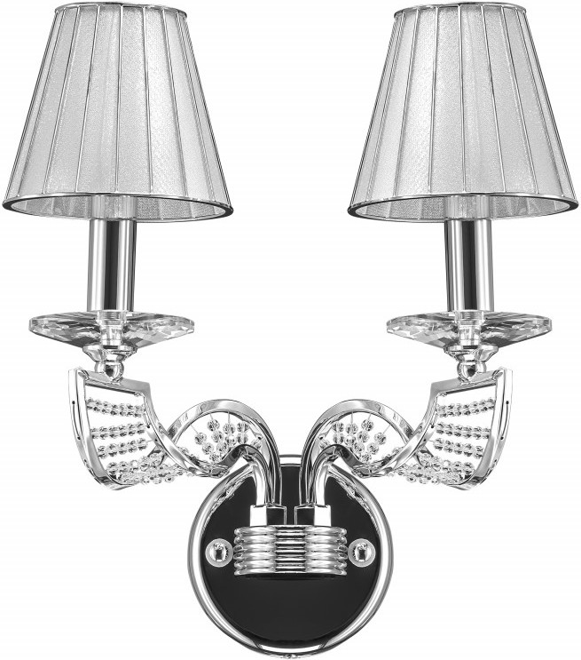 

Бра Lightstar 702624 (MB200002-2) Бра ALVEARE 2х40W E14 ХРОМ, шт