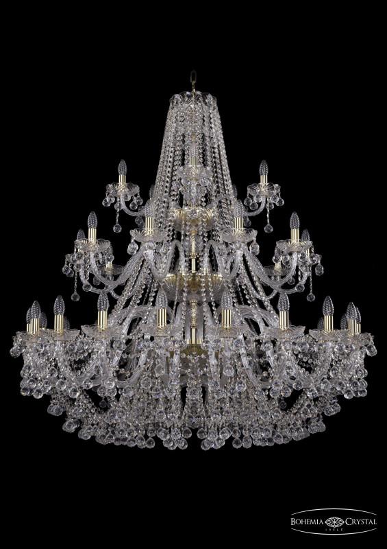 

Подвесная люстра Bohemia Ivele Crystal 1409/20+10+5/460/3d/G