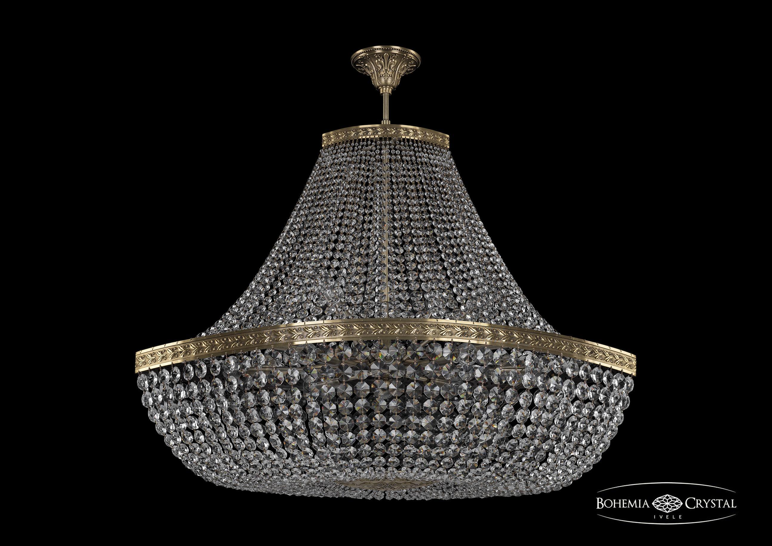 

Люстра на штанге Bohemia Ivele Crystal 19113/H1/100IV Pa