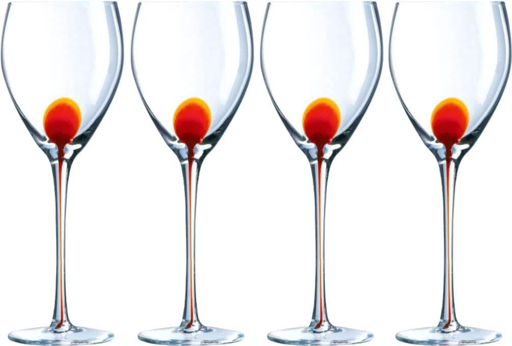 

Набор бокалов для вина Luminarc Drip red C9510, Drip red C9510