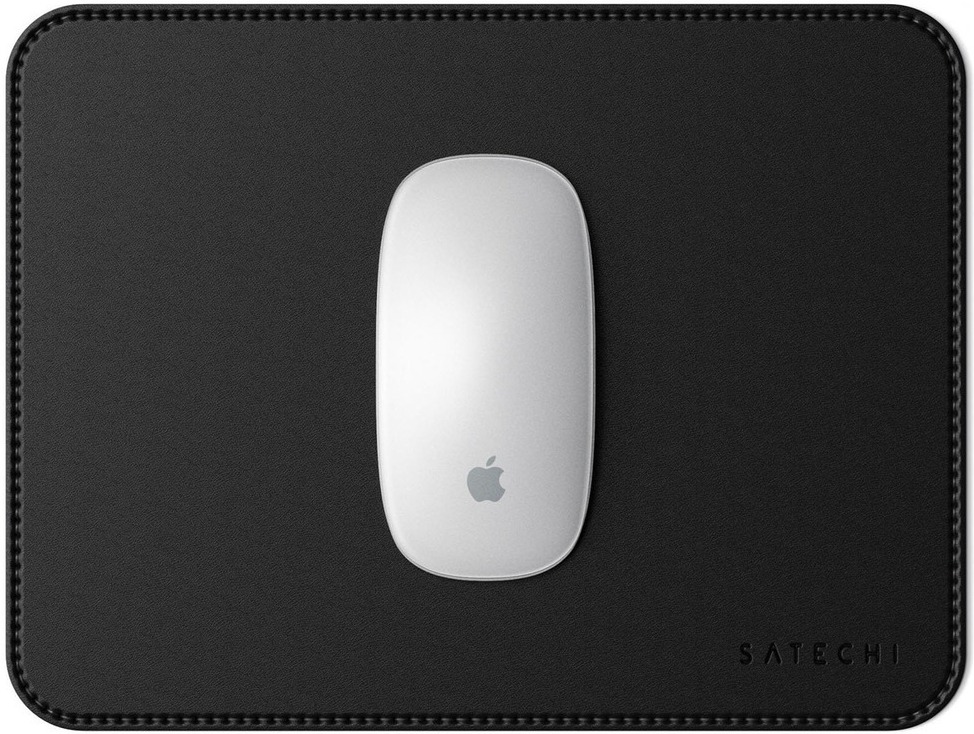 

Коврик для мыши Satechi Eco Leather Mouse Pad Black [ST-ELMPK], Коврик для мыши Satechi Eco Leather Mouse Pad ST-ELMPK Black