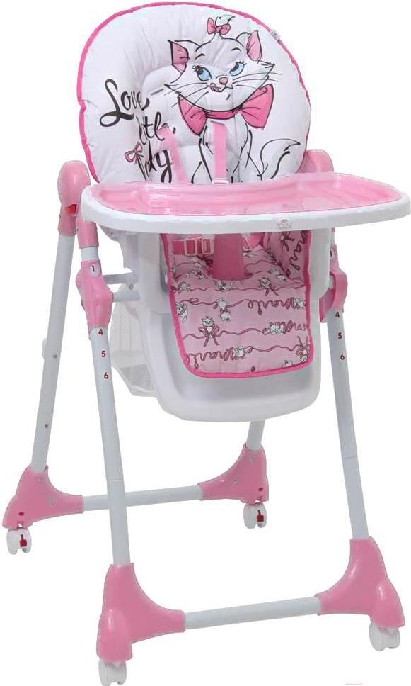 

Стульчик для кормления Polini Kids Disney Baby 470. Кошка Мари розовый, Disney Baby 470. Кошка Мари