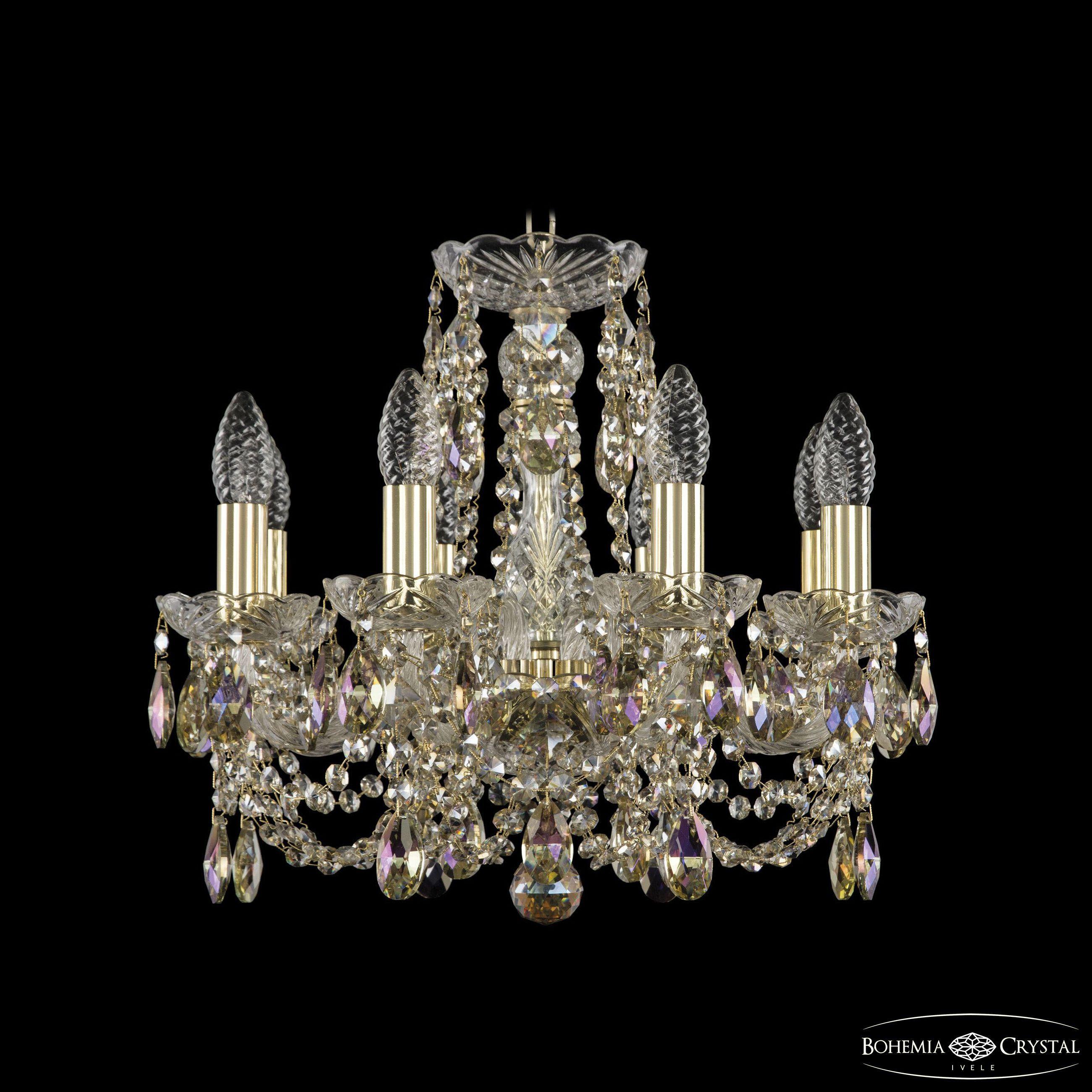 

Подвесная люстра Bohemia Ivele Crystal 1406/8/141 G R801