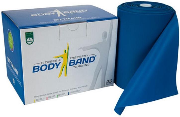 

Лента для пилатеса Dittmann Body-Band 25 м очень высокое сопротивление синий [HD\DL32534\HV-BL-25], Body-Band 25 м очень высокое сопротивление