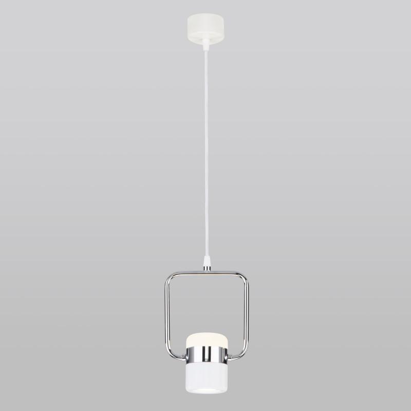 

Подвесной светильник Eurosvet 50165/1 LED 9W хром/белый