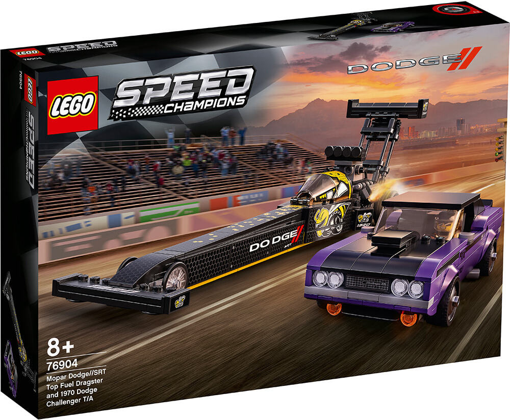

Конструктор LEGO Speed Champions Mopar Dodge//SRT and Dodge Challenger [76904], Конструктор LEGO Speed Champions Mopar Dodge//SRT and Dodge Challenger 76904