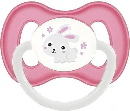 

Пустышка Canpol Пустышка BunnyCompany латексная круглая 6-18мес со светящимся колечком 23/278 розовый, Пустышка Canpol 23/278 BunnyCompany латексная круглая 6-18мес со светящимся колечком розовый
