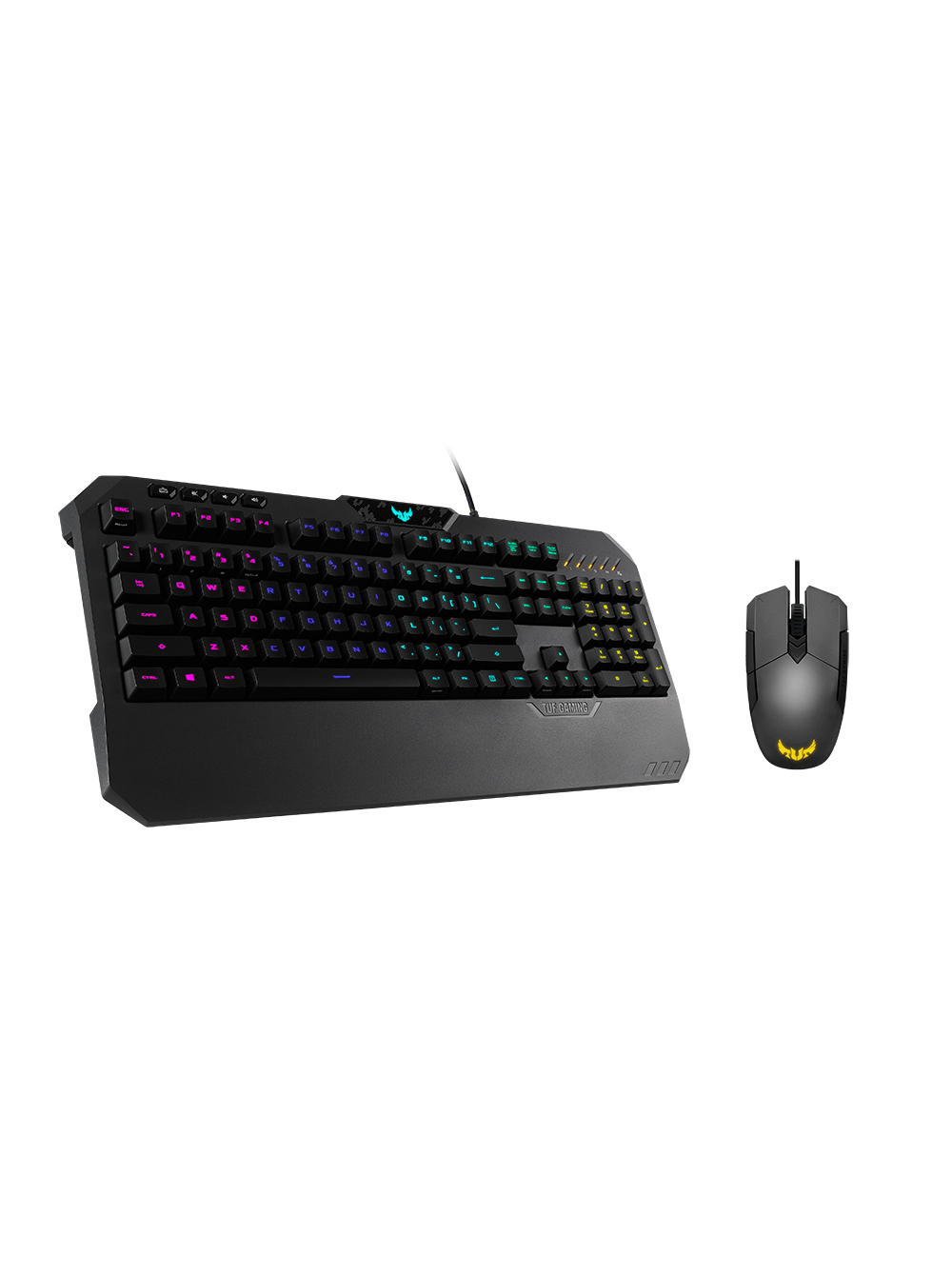 

Набор периферии ASUS TUF Gaming Combo K5 M5 черный [90MP01A0-B0RA00], TUF Gaming Combo K5 M5