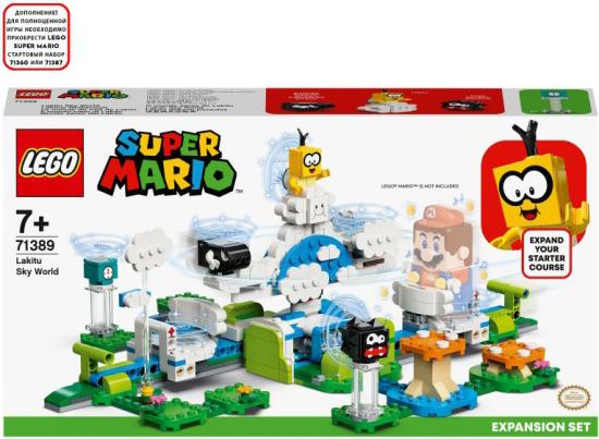 

Конструктор LEGO Super Mario Небесный мир лакиту [71389], Конструктор LEGO Super Mario Небесный мир лакиту 71389