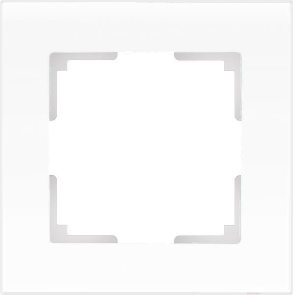 

Рамка для выключателя и розетки Werkel Favorit 1 пост WL01-Frame-01 белый матовый [a036576], Favorit 1 пост WL01-Frame-01