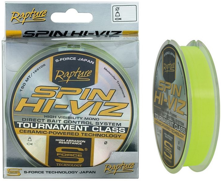 

Леска RAPTURE SPIN HI-VIZ 150 м 0,30 мм (051-98-300)
