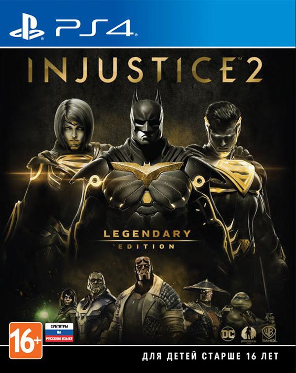 

Игра для приставки Sony Injustice 2. Legendary Edition [PS4, русские субтитры] [1CSC20003369], Injustice 2. Legendary Edition
