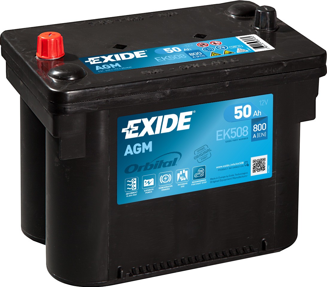 

Аккумулятор Exide EK508 50 А/ч