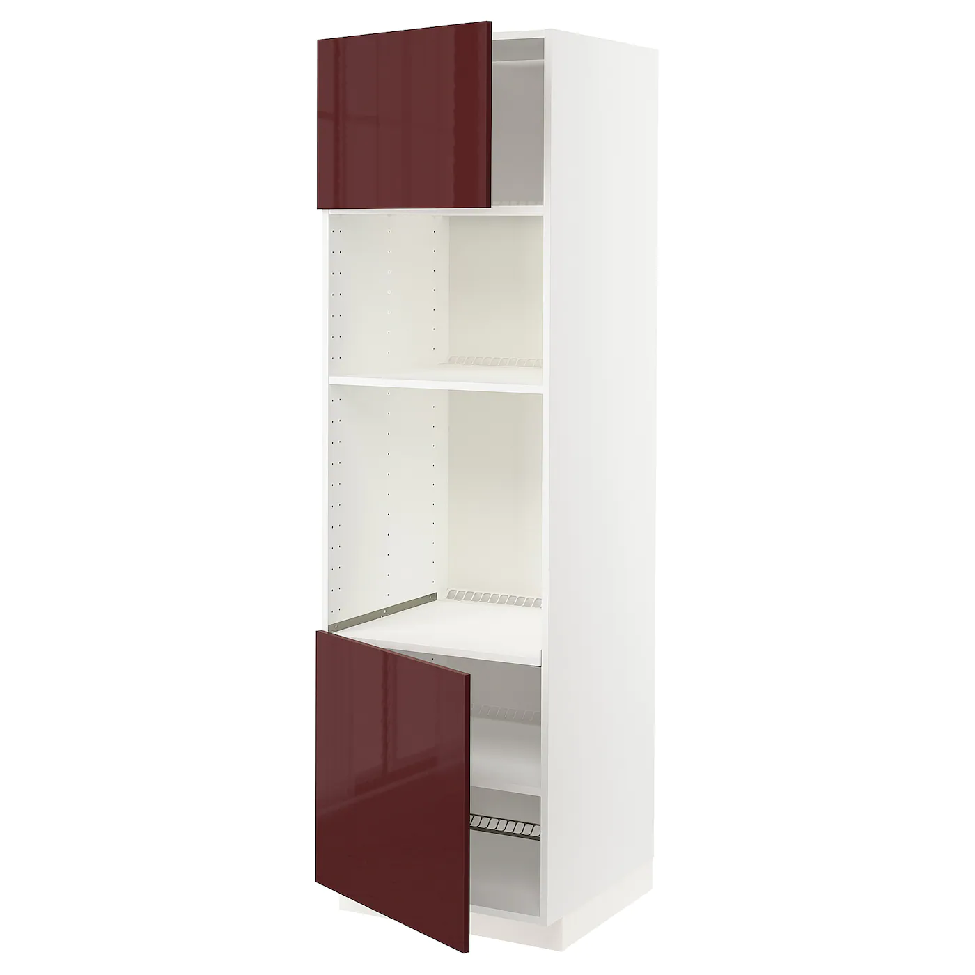 

Кухонный шкаф Ikea Метод/Калларп белый/красный/коричневый [794.471.30], Метод/Калларп