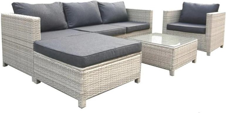 

Комплект садовой мебели Afina garden YR821G Grey/Grey [YR821G Grey/Grey], Комплект садовой мебели Afina garden YR821G Grey/Grey