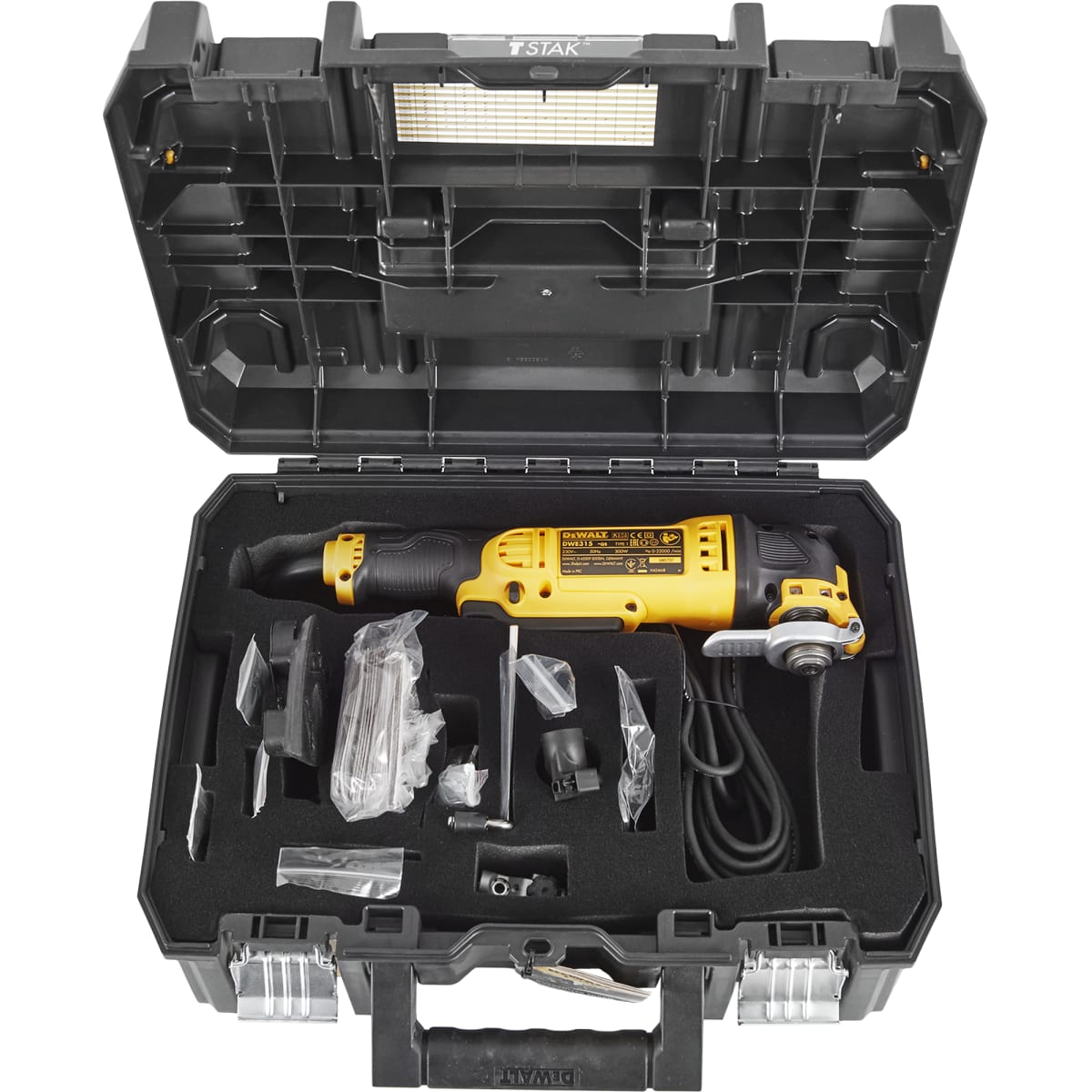 

Мультифункциональная шлифмашина DeWalt DWE315KT, DWE315KT