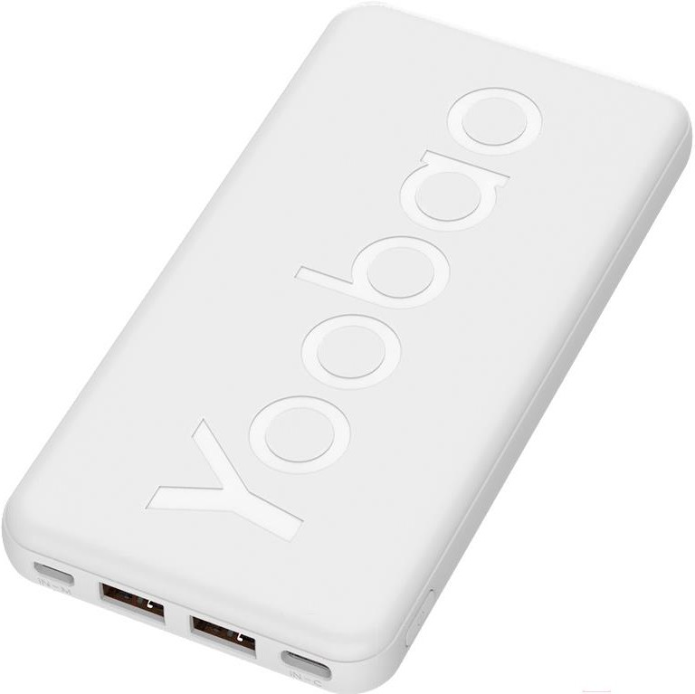 

Портативное зарядное устройство Yoobao Power Bank P10T 10000 mah белый
