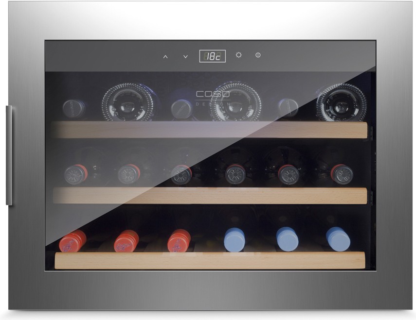 

Винный шкаф CASO WineSafe 18 ЕВ Inox, Винный шкаф Caso WineSafe 18 ЕВ Inox