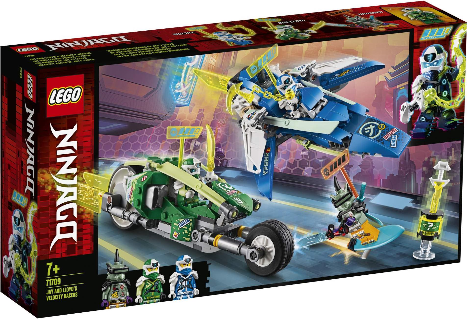 

Конструктор LEGO Ninjago Скоростные машины Джея и Ллойда, Ninjago Скоростные машины Джея и Ллойда