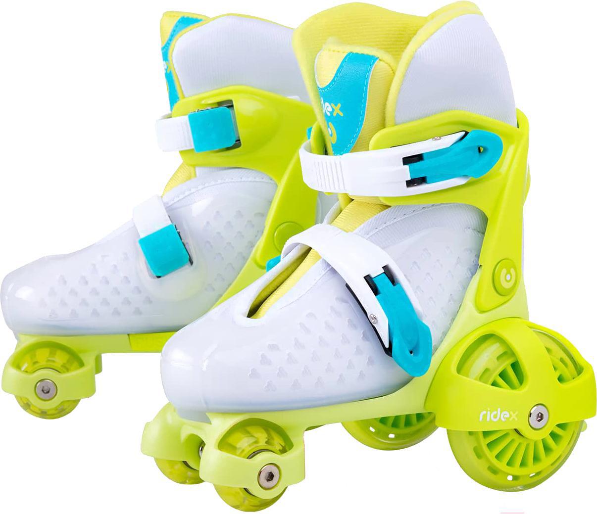 

Роликовые коньки Ridex Fortuna р-р S 30-33 Green, Fortuna р-р S 30-33