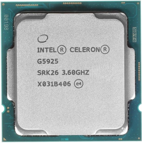 

Процессор Intel Celeron G5925 OEM [CM8070104292013S RK26], Процессор Intel Celeron G5925