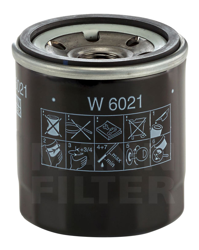 

Фильтр масляной Mann-Filter W6021, W6021
