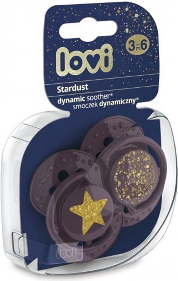 

Набор пустышек Canpol LOVI Stardust 2 шт [22/893_violet], LOVI Stardust 2 шт