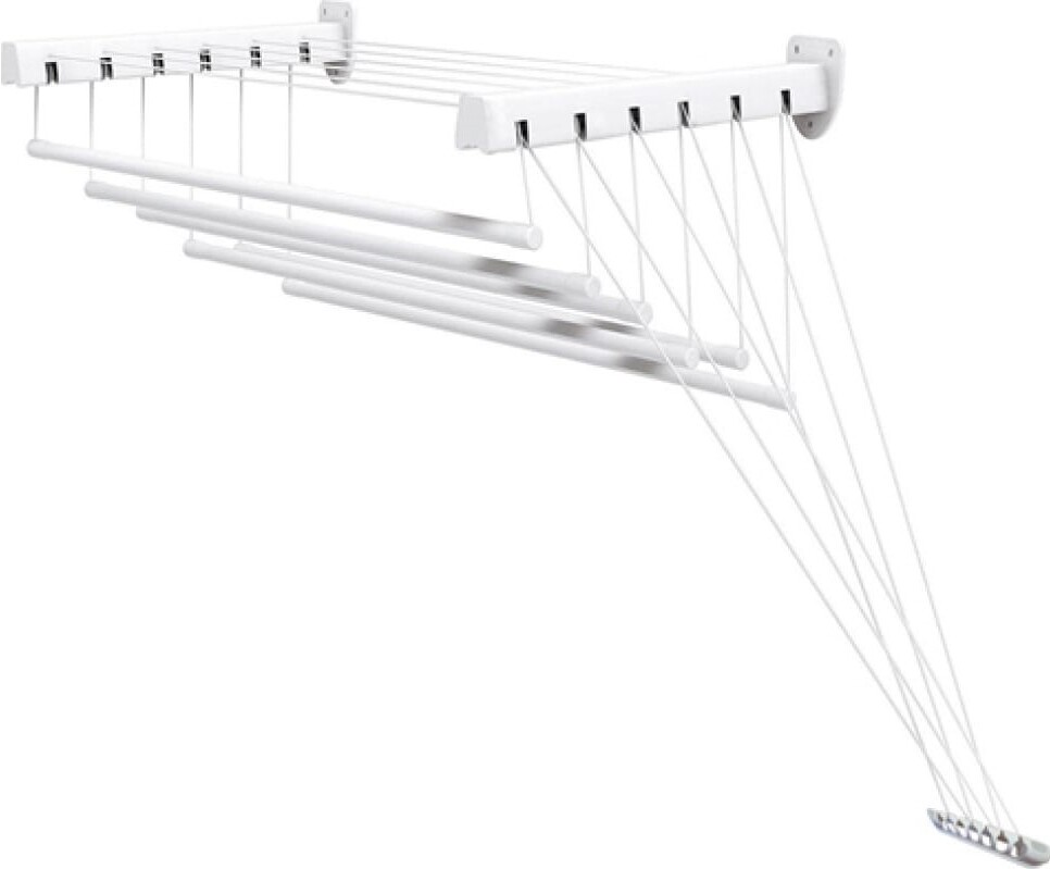 

Сушилка для белья Perfecto Linea стеновая стальная 1.6 м 6 стержней белый [36-003161], Сушилка для белья Perfecto Linea стеновая стальная 1.6 м 6 стержней 36-003161 белый