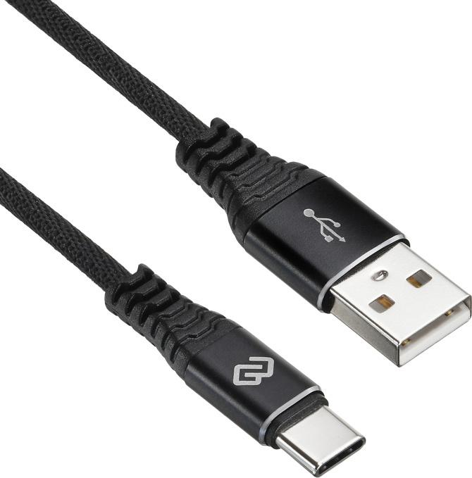 

Кабель Digma USB (m)-USB Type-C (m) 2м черный, USB (m)-USB Type-C (m) 2м