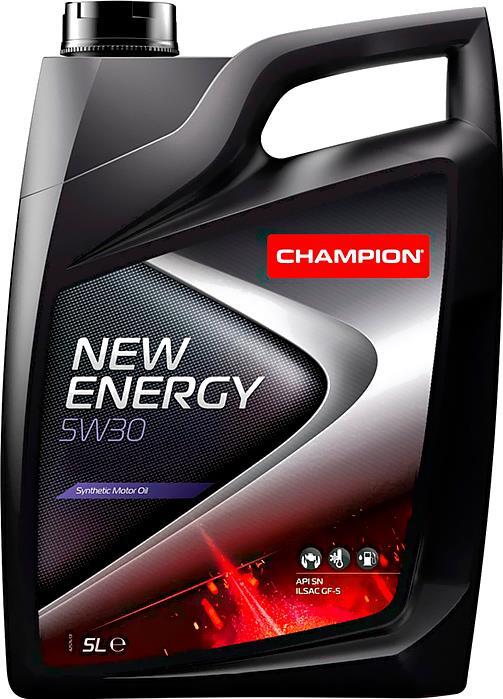 

Моторное масло Champion New Energy 5W30 5л [8200311], Моторное масло Champion New Energy 5W30 5л 8200311