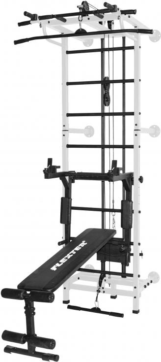 

Спортивный комплекс Flexter Крафт SystemLight 3 в 1 белый/чёрный [СГ000004556], Спортивный комплекс Flexter Крафт SystemLight 3 в 1 СГ000004556 белый/чёрный
