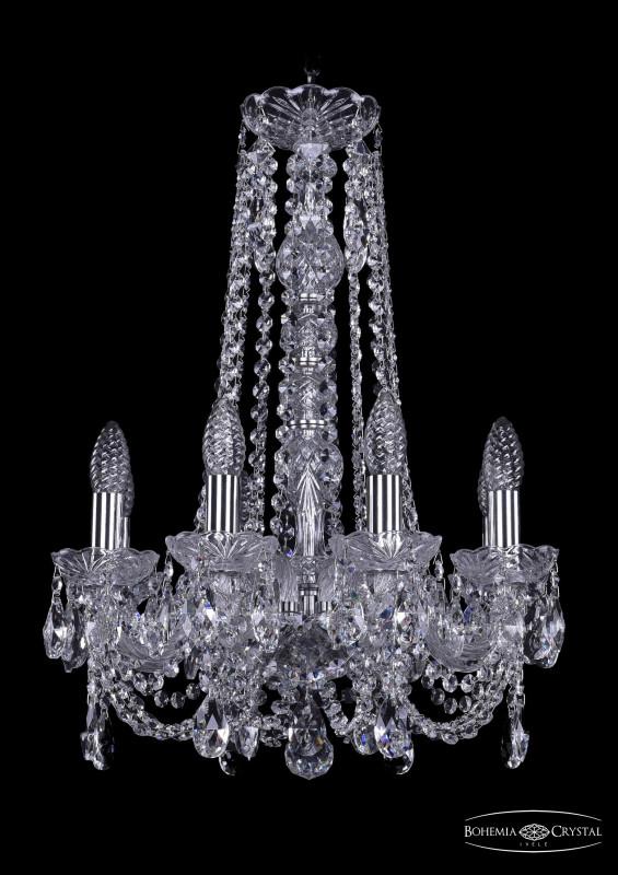 

Подвесная люстра Bohemia Ivele Crystal 1406/8/141/h-57/Ni