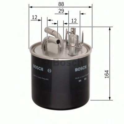 

Топливный фильтр Bosch 0986450509, 0986450509
